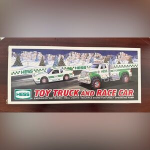 Hess Collectibles Toy Truck and Race Car - 2011z Mint in Box condition